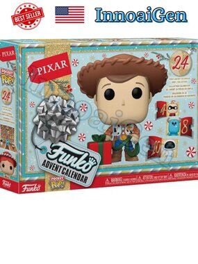 Funko Pop Pixar Holiday Advent Calendar 24 Piece Vinyl Figure Collection New NIB